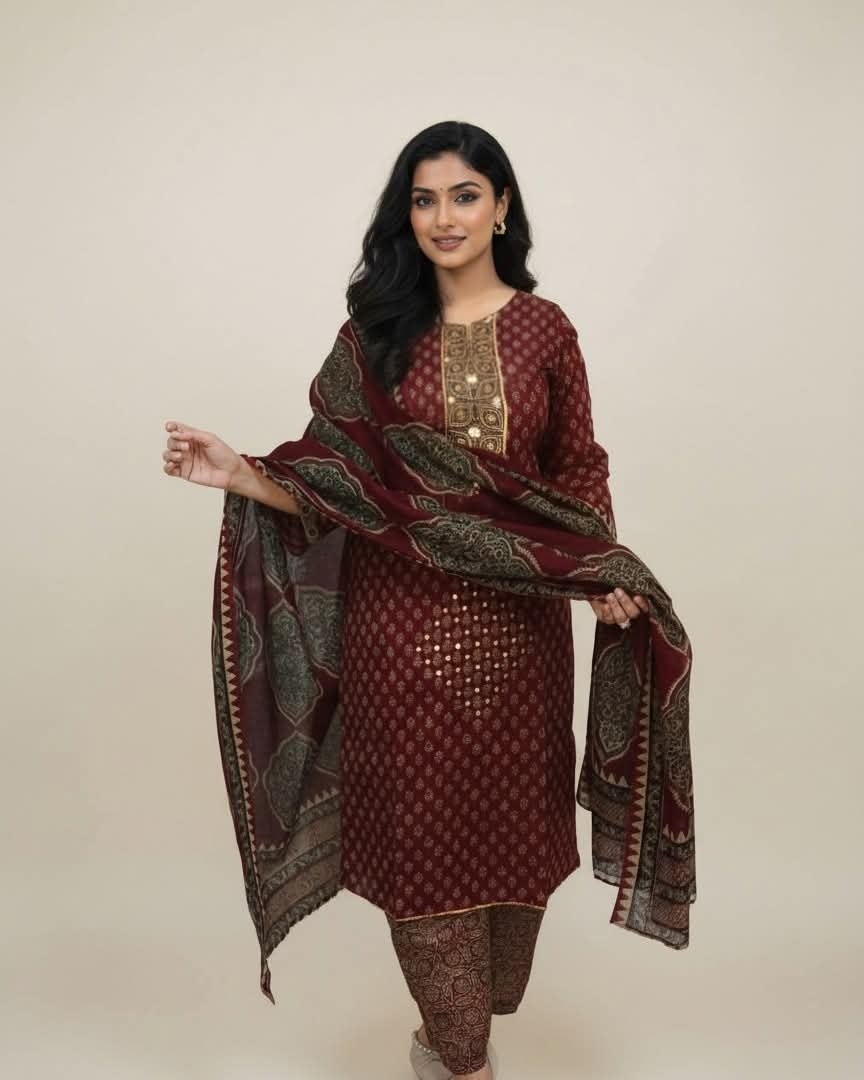 Azrakh Boutique Teracota - Maroon